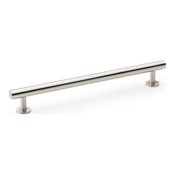 AW814-192-SN • 192mm c/c • Satin Nickel • Alexander & Wilks Round T-Bar Cabinet Pull Handle